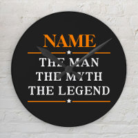 Personalisierter Name Der Mann Der Mythos Die Lege
