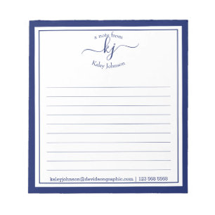 Personalisierter Name der Marine   Aus dem Schreib Notizblock