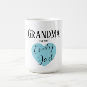 Personalisierter Name der Oma-Zollstelle Kaffeetasse
