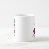 Personalisierter Name der Rübenwurzel Kaffeetasse (Mittel)