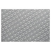 Personalisierter Name der Zugmaschine Graugewebe Stoff (Fat Quarter (45,7 x 55,9 cm))