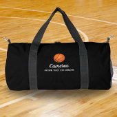 Personalisierter Name des Basketballteams Duffle Bag