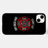 Personalisierter Name des benutzerdefinierten Fire Case-Mate iPhone Hülle (Rückseite (Horizontal))