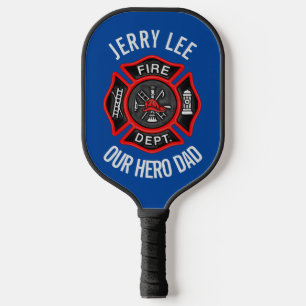 Personalisierter Name des benutzerdefinierten Fire Pickleball Schläger