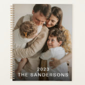 Personalisierter Name des benutzerdefinierten Foto Planer (Vorderseite)