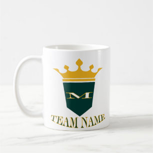 Personalisierter Name des benutzerdefinierten Team Kaffeetasse