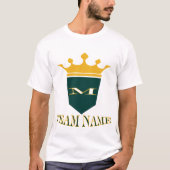 Personalisierter Name des benutzerdefinierten Team T-Shirt (Vorderseite)