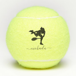 Personalisierter Name des benutzerdefinierten Tenn Tennisbälle