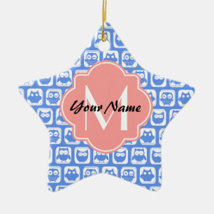 Personalisierter Name des Blauen Eukalyptotyps Keramikornament