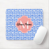Personalisierter Name des Blauen Eukalyptotyps Mousepad (Mit Mouse)