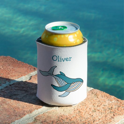 Personalisierter Name des Blauen Waldes Dosenkühler (In Situ Pool)