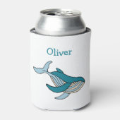 Personalisierter Name des Blauen Waldes Dosenkühler (Kanne Vorderseite)