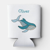 Personalisierter Name des Blauen Waldes Dosenkühler (Rückseite)