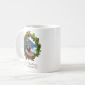 Personalisierter Name des ersten Fotos Kaffeetasse (Vorderseite Links)