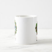 Personalisierter Name des ersten Fotos Kaffeetasse (Mittel)