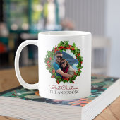Personalisierter Name des ersten Fotos Kaffeetasse