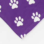 Personalisierter Name des Fotomaterials Fleecedecke (Ecke)