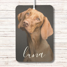 Personalisierter Name des Fotos Autolufterfrischer