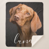 Personalisierter Name des Fotos Sherpadecke (Vorderseite)