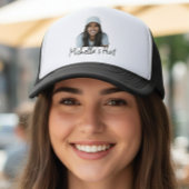 Personalisierter Name des Fotos Truckerkappe