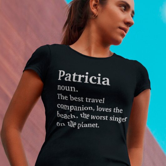 Personalisierter Name des Freundes mit sonniger De T-Shirt