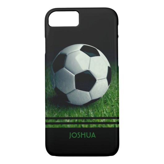 Personalisierter Name des Fußball-Balls | Fußball Case-Mate iPhone Hülle (Rückseite)