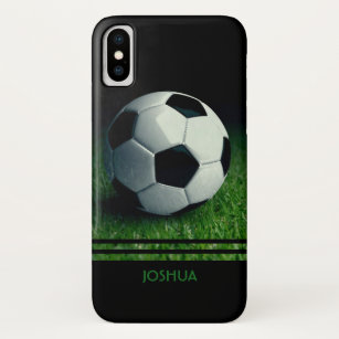 Personalisierter Name des Fußball-Balls   Fußball Case-Mate iPhone Hülle