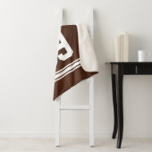 Personalisierter Name des Fußball-Rückenwurfs, Num Sherpadecke (Beispiel)