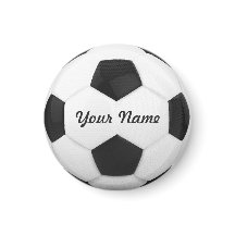 Personalisierter Name des Fußballballs
