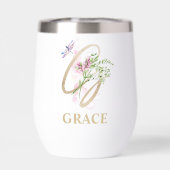 Personalisierter Name des Gold Script Letter G Mon (Rückseite)