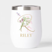 Personalisierter Name des Gold Script Letter R Mon (Rückseite)