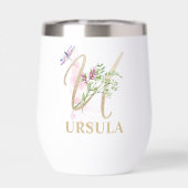 Personalisierter Name des Gold Script Letter U Mon (Rückseite)