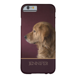 Personalisierter Name des Golden Retriever | Hund Case-Mate iPhone 14 Pro Max Hülle
