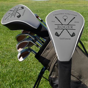 Personalisierter Name des Golfclubs Golf Headcover