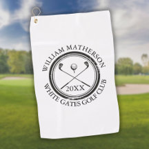 Personalisierter Name des Golfers Schlägername und