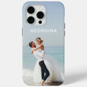 Personalisierter Name des Hochzeitstiefbilds Case-Mate iPhone Hülle