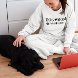 Personalisierter Name des Hundes Hundemutter mama Sweatshirt