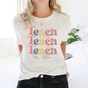 Personalisierter Name des Lehrers T-Shirt