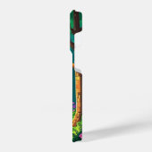 Personalisierter Name des Magischen Forest Pixel iPhone Hülle (Linke Seite)