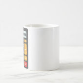 Personalisierter Name des Math Calculator Kaffeetasse (Mittel)