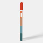 Personalisierter Name des modernen Colorblock Eart Case-Mate iPhone Hülle (Rückseite / Rechts)