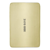 Personalisierter Name des Monogrammgrades mit eleg Badematte (Vorderseite Vertikal)