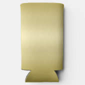 Personalisierter Name des Monogrammgrades mit eleg Selters Dosenkühler (Rückseite)