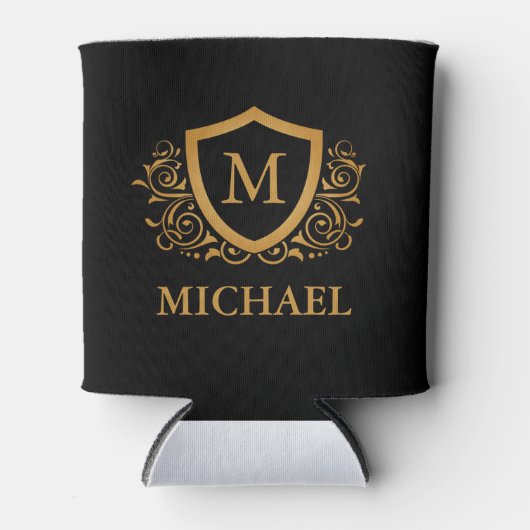 Personalisierter Name des Monogramms Dosenkühler (Vorderseite)