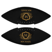 Personalisierter Name des Monogramms Football (Paneele)