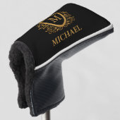 Personalisierter Name des Monogramms Golf Headcover (3/4 Vorderseite)