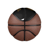 Personalisierter Name des Monogramms Mini Basketball (Rechts)