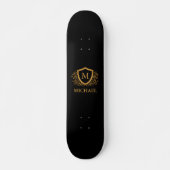 Personalisierter Name des Monogramms Skateboard (Vorne)