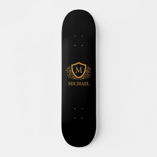 Personalisierter Name des Monogramms Skateboard (Vorne)