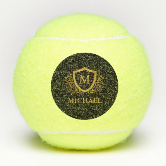 Personalisierter Name des Monogramms Tennisbälle